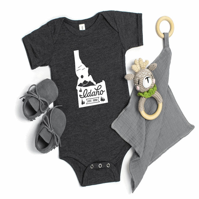 Idaho Bella and Canvas baby Bodysuit