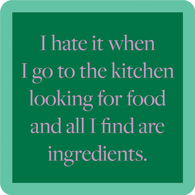 Ingredients Coaster