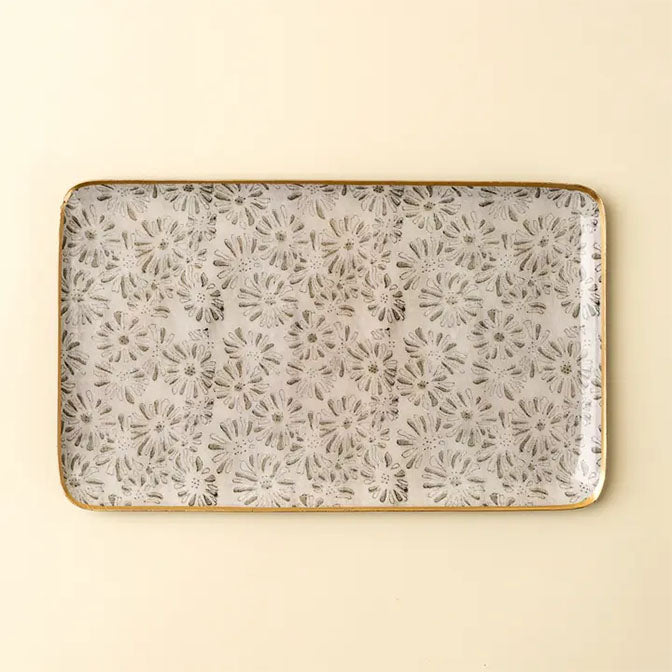 Kalyani Decorative Enameled Tray L