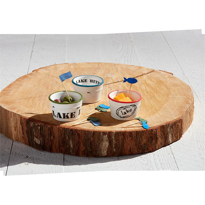 Lake Tidbit and Toothpick Set