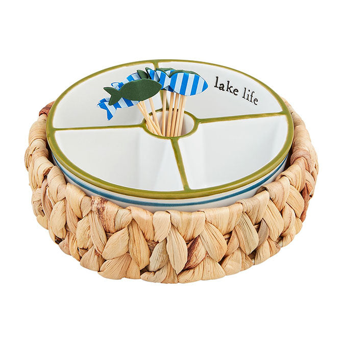 Lake Tidbit and Toothpick Set