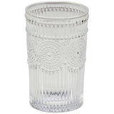 Medallion Drinking Glass