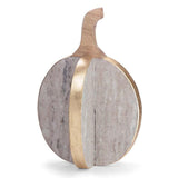 Marble Pumpkin Decor