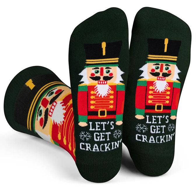Let's Get Crackin' Nutcracker Christmas Socks