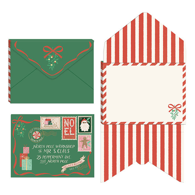 Letters to Santa Pocket Notepad