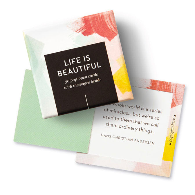 Life is Beautiful, ThoughtFulls Pop-Open Cards