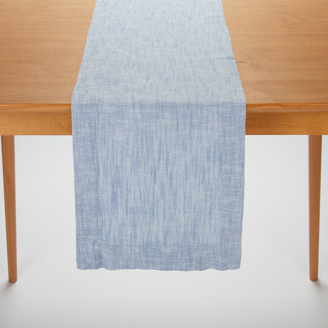 Chambray Runner Light Blue