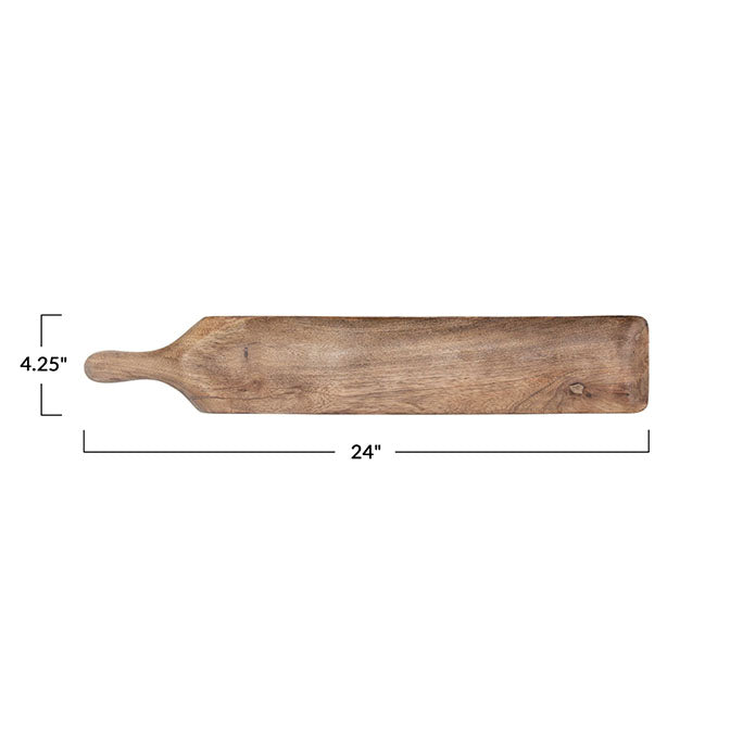 Mango Wood Serving Board with Handle