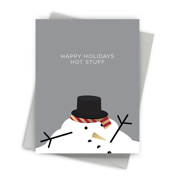 Melted Man Holiday Card
