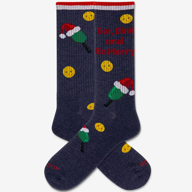 Mens Eat Drink and Be Merry Socks