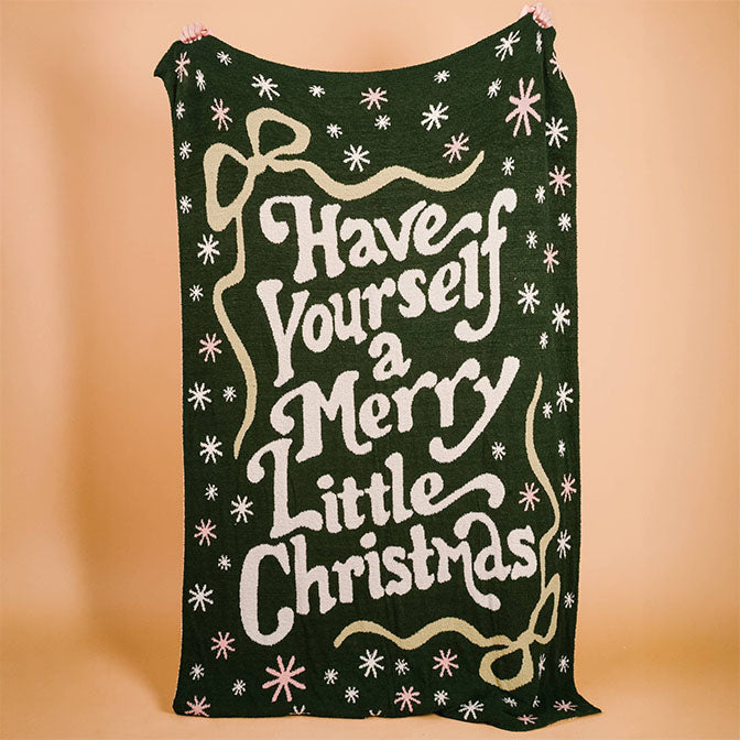 Cozy Dreams Luxe Blanket-Merry Little Christmas