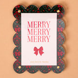 Mini Christmas Acrylic Picture Frame Magnet