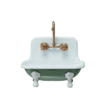 Metal Sink Soap Dish w/ Faucet