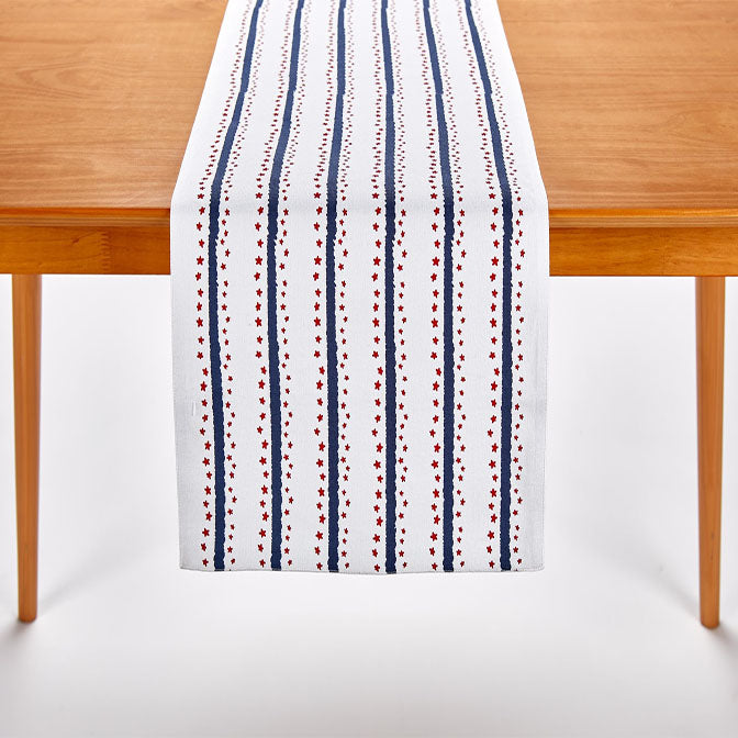 Mini Stars and Stripes Table Runner