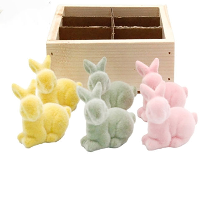 Little Colorful Mossy Bunnies