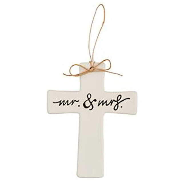 Mr And Mrs Wedding Cross