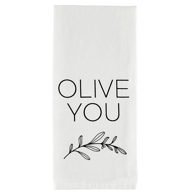 Tea Towel - Olive You