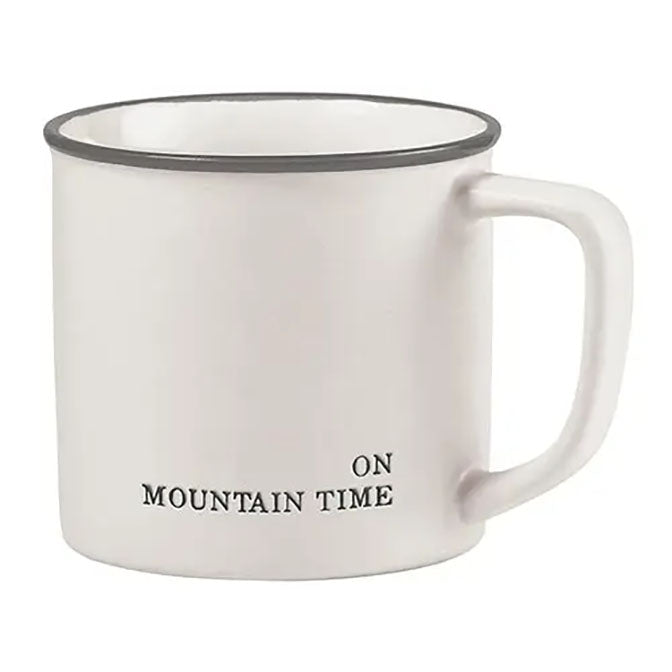 Face To Face Coffee Mug - Mountain Time