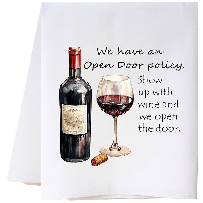 Open Door Policy Towel