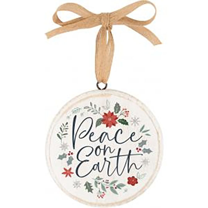 Peace On Earth Ornament