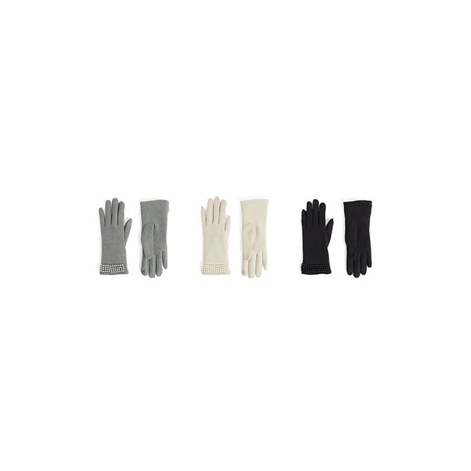 Pearl Cuff Touchscreen Glove