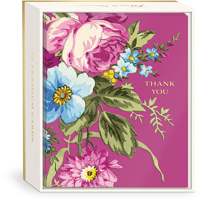 Pink Floral Note Cards