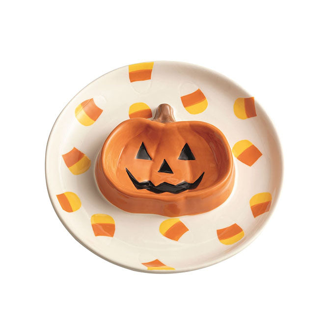 Halloween Round Dish