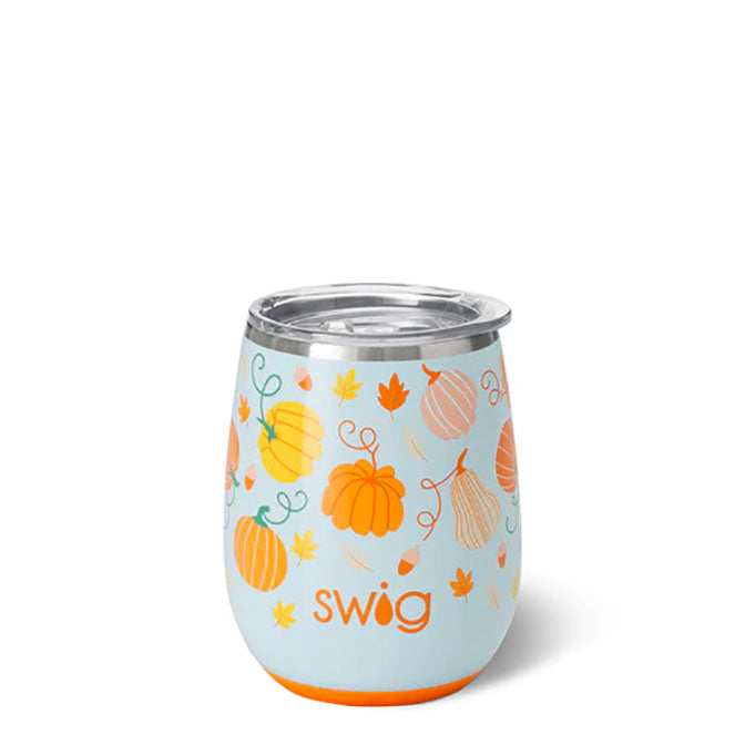 Pumpkin Spice Stemless Wine Cup