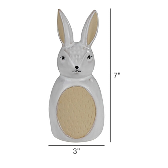 Ceramic Rabbit Statue