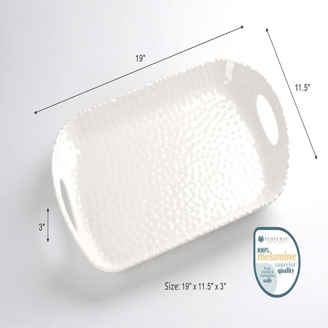Rectangular Tray with Handles