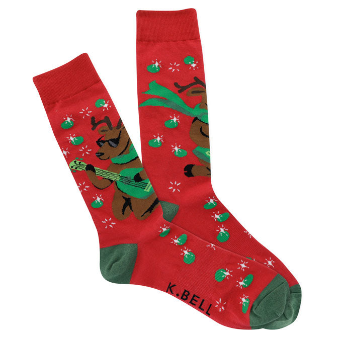 Rockin Reindeer Crew Sock