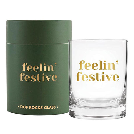 DOF Rocks Glass