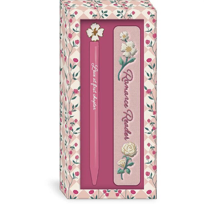 Romance Reader Pen and Bookmark Set