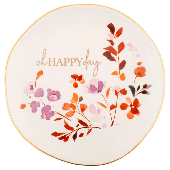 Oh Happy Day Large Trinket Tray