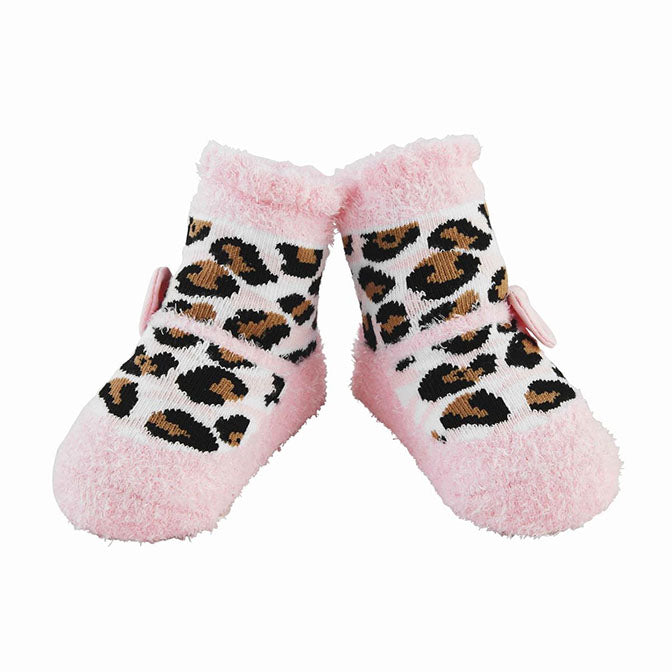Leopard and Pink Sock