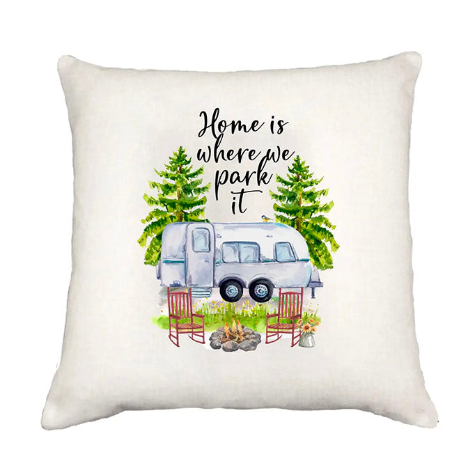Park It Square Pillow
