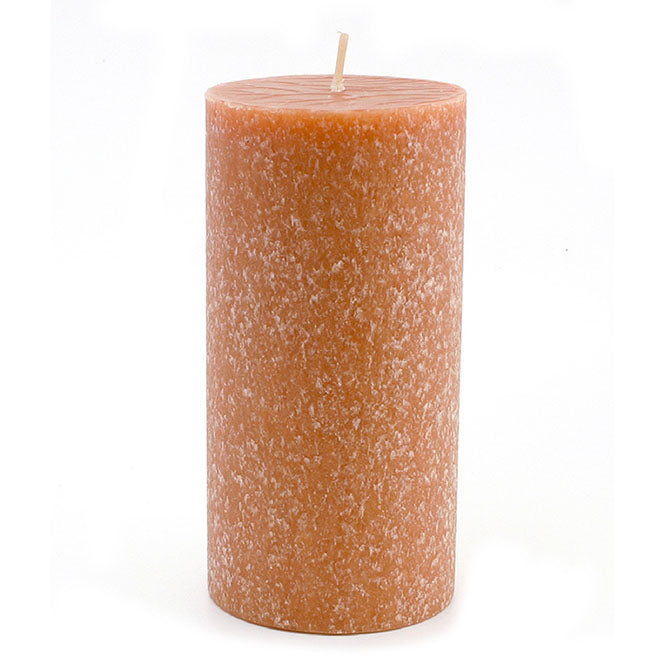 Rust 3x6 Unscented Pillar Candle