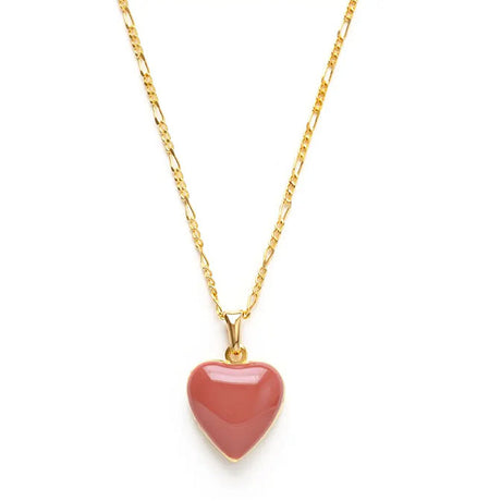 Small Heart Enamel Locket