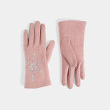 Christmas Snowflake Touchscreen Glove