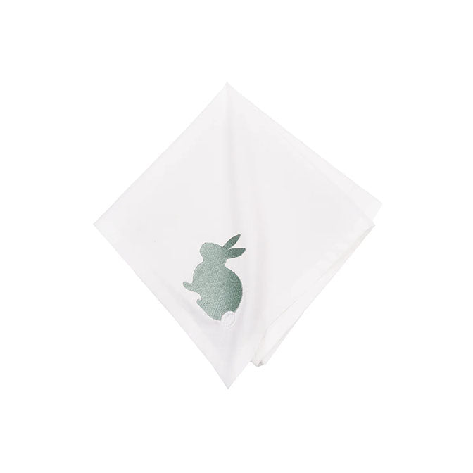 Spring Green Bunny Napkin