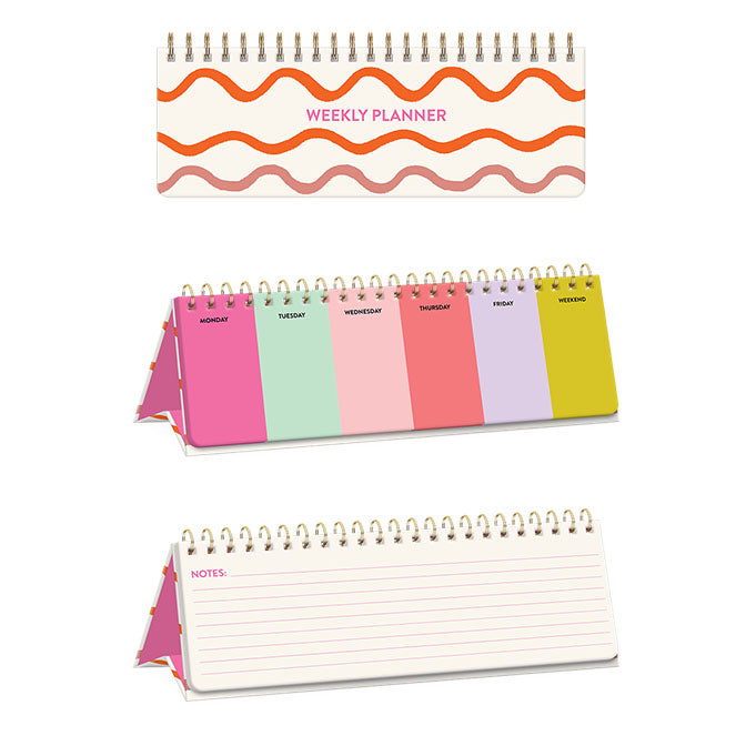 Playful Patterns Squiggle Undated Planner