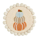 Felt Pumpkin Trivet