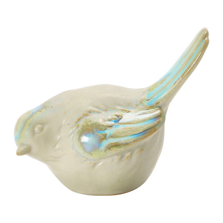 Stoneware Bird with Glaze, 3 Styles