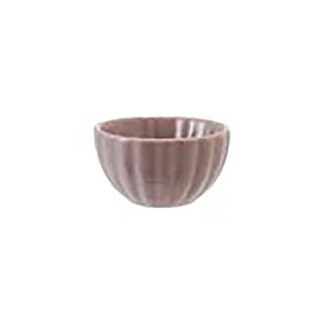 Stoneware Ribbed Bowl, Reactive Glaze (Each One Will Vary)