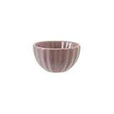 Stoneware Ribbed Bowl, Reactive Glaze (Each One Will Vary)