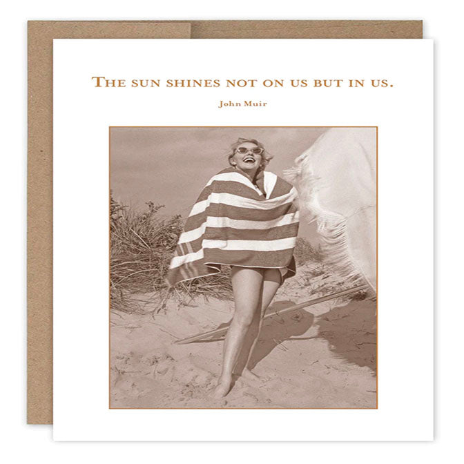 Sun Shines Birthday Card