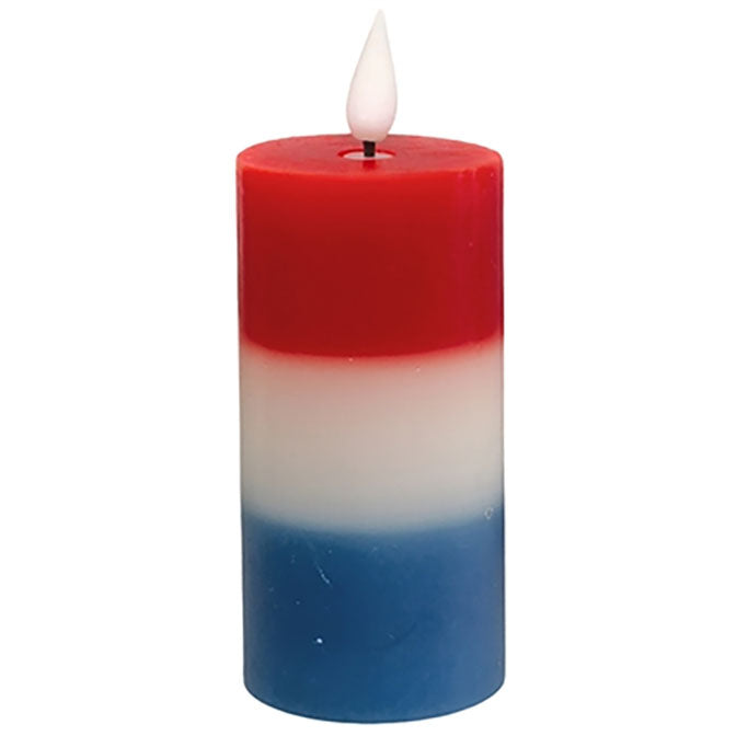 Tall Americana LED Votive