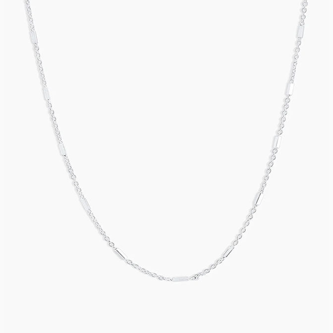 Tatum Necklace-Silver