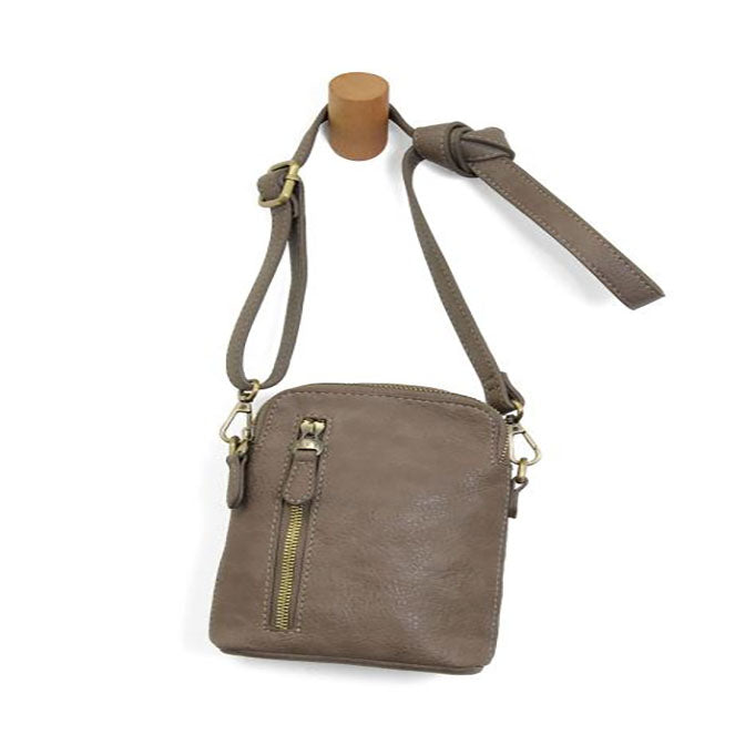 Taupe Jolene Crossbody Phone Bag