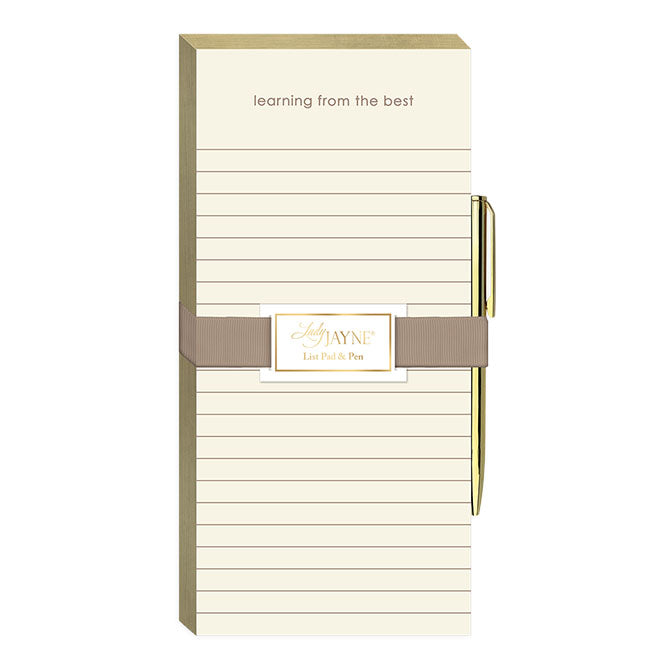 Teacher Icons Magnetic Notepad with Pen